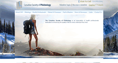 Desktop Screenshot of canadiansocietyofphlebology.org